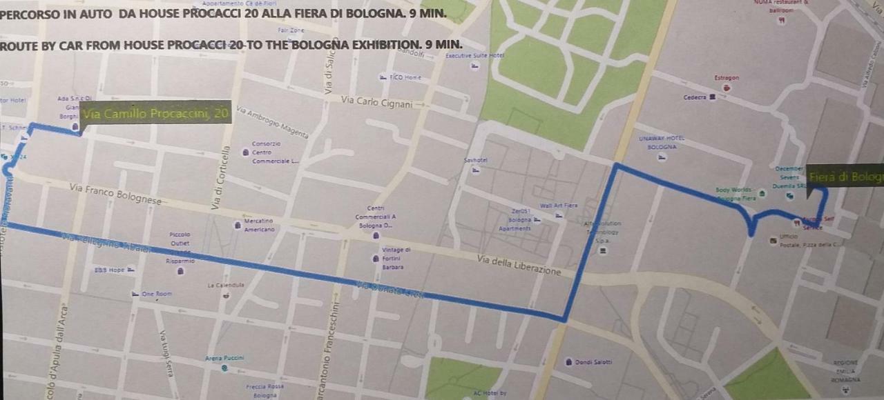 Apartmán House Procaccini, 20 Boloňa Exteriér fotografie